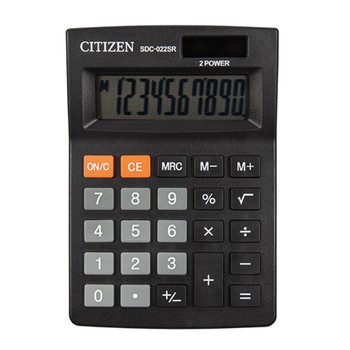 CITIZEN SDC - 022sr 10-значний офісний калькулятор