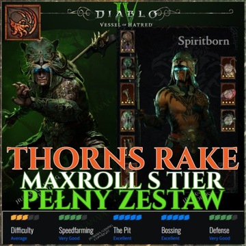 Diablo 4 IV / рейк JAGUAR комплект / 800 Item Power / сезон 6 MAXROLL S TIER