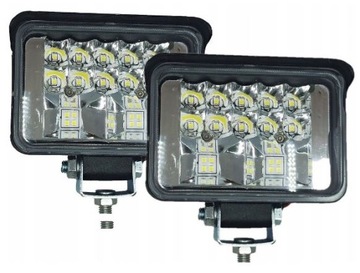 Комплект из 2 галогенных светодиодных рабочих ламп-108 Вт 12-24 В
