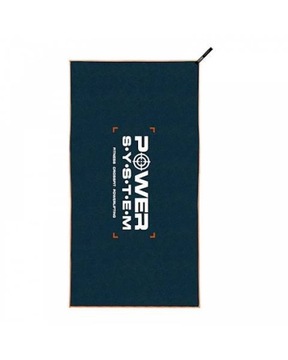 POWER SYSTEM Towel Gym Towel Black