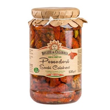 Помидоры сушеные итальянские большие Pomodori Secchi Calabresi 530g-Delizie di C