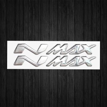 3D SilverTank емблема мото наклейки для Yamaha Nmax N MAX N-MAX Aerox 125 Pre