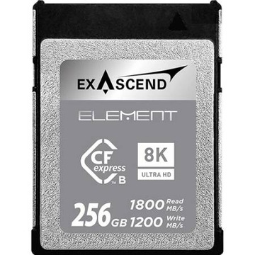 Карта памяти Exascend элемент CFexpress B 256GB 1800/1200 МБ / с