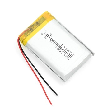 Акумулятор Li-Poly 2000mAh 3.7 V 103450