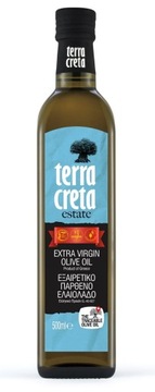 Terra Creta оливковое масло extra virgin греческое 500 мл