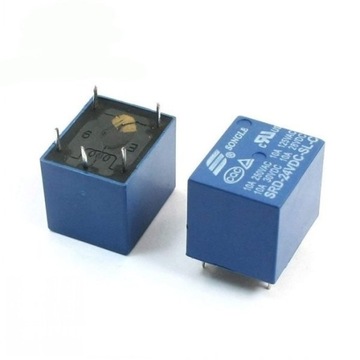 Реле SONGLE SRD-24VDC-SL-C-24V-контакти 250