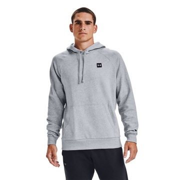 Мужская толстовка Under Armour Rival Hoodie Mod gray light heather / black M