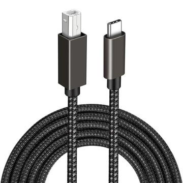 USB кабель для принтера USB C-USB B MIDI кабель 3 м