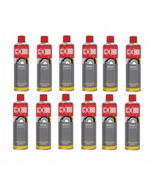 Cx80 знежирювач для видалення гальм 12x 600 мл