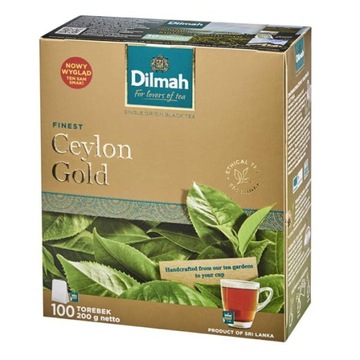 Dilmah Ceylon Gold Ex100 чай с подвесками