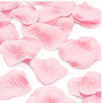 Конфетти лепестки роз розовые 500 шт.