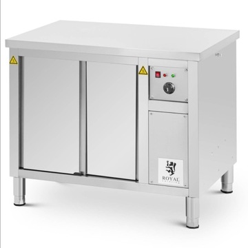 НАГРЕВАТЕЛЬНЫЙ ШКАФ-100 X 60 X 85 СМ-30-80°C-ROYAL CATERING