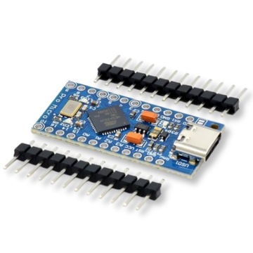 Модуль Leonardo Pro Micro ATmega32U4 16 МГц USB-C Мікроконтролер для Arduino