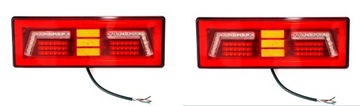 задній ліхтар для причепа Евакуатор МДП неоновий комплект
