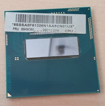 Процесор Intel i7 - 4910MQ 2,9 ГГц