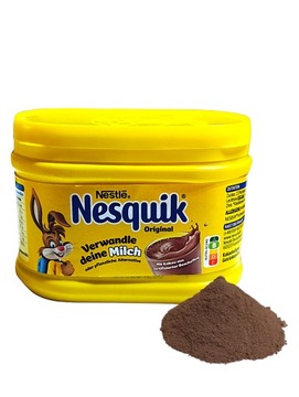 Какао Nesquik, шоколадный напиток 250 г может из Германии