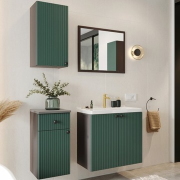 Мебель для ванной комнаты ASTI подвесные шкафы с раковиной