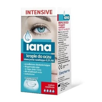 Iana краплі для очей Intensive, 10 мл