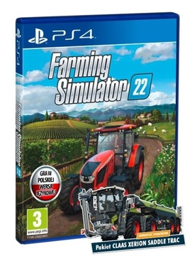 FARMING SIMULATOR 22 симулятор фермы 2022-RU-PS4 / PS5-Blu-ray диск