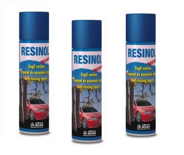 ATAS-RESINOL 250ML ВИДАЛЯЄ СМОЛИ З КУЗОВА АВТОМОБІЛЯ СПРЕЙ