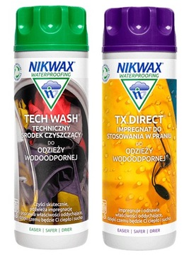 NIKWAX Tech Wash-TX.Прямой 2X 300 мл комплект