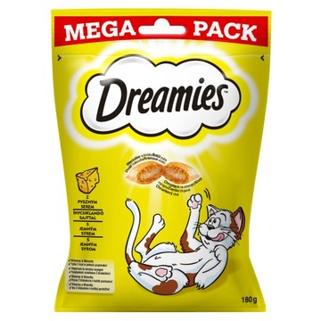 Dreamies Mega Pack ласощі для кішок 4x180 г