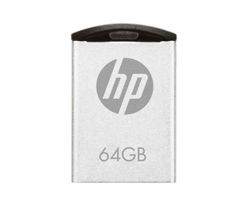 Флешка HP v222w 64GB USB 2.0 серебряный HPFD222W-64
