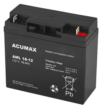 Аккумулятор для яхт, лодок ACUMAX 12V 18Ah