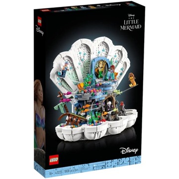 LEGO 43225 Disney королевская ракушка русалочки Ариэль-Ки Русалочка 1808