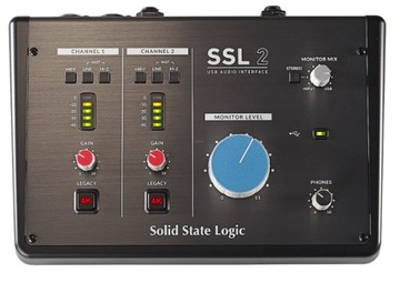 SOLID STATE LOGIC SSL 2 USB АУДИО ИНТЕРФЕЙС ВНЕШНЯЯ ЗВУКОВАЯ КАРТА
