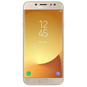 Телефон смартфон SAMSUNG J7 (SM-J730F/DS.) злотый золото + зарядное устройство