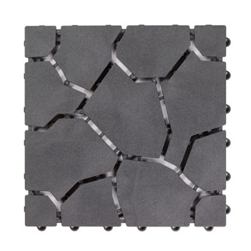 Uni-Floor Садова плитка для тераси камінь сірий 29 x 29 x 1,5 CM Podest