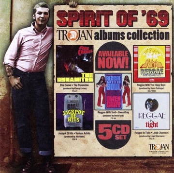 SPIRIT OF 69: THE TROJAN ALBUMS COLLECTION (5CD)