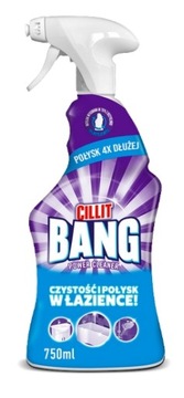 Cillit Bang Spray 750 блиск і чистота у ванній кімнаті