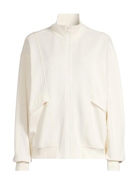 Жіноча тренувальна толстовка CASALL Comfy Full Zip Sweater White L
