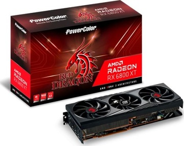Відеокарта PowerColor Radeon RX 6800 XT Red Dragon 16 ГБ