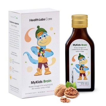 Health Labs MyKids BRAIN 100 мл OMEGA 3 для дітей