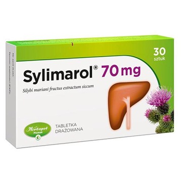 СИЛИМАРОЛ 70 мг, 30 таблеток