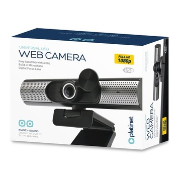 Веб-камера 1080p с динамиками и микрофоном