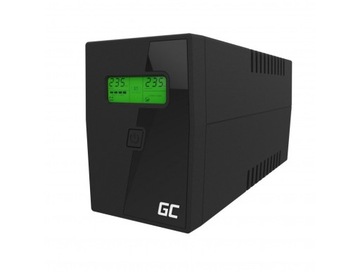 ЗЕЛЕНИЙ ДЖЕРЕЛО БЕЗПЕРЕБІЙНОГО ЖИВЛЕННЯ UPS01LCD POWER PROOF