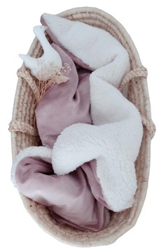 Тепле зимове ковдру для коляски, Дитячі ліжечка ягня / ведмідь 75x100