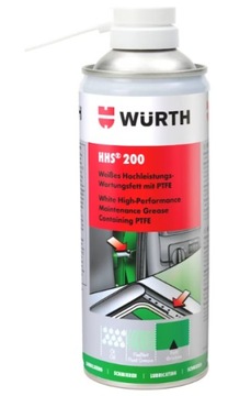 Wurth HHS мастило Біла мастило з PTFE HHS 200