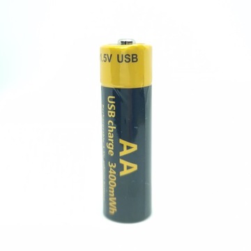 Аккумуляторная батарея Li-Ion 1.5 V AA USB-C