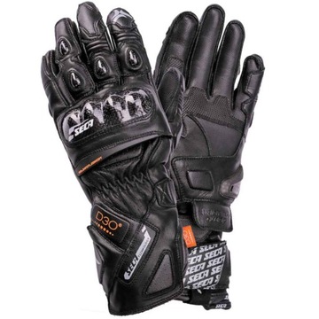 SECA мотоциклетные перчатки Trackday Black RZM XL