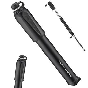 НАСОС LEZYNE SPORT DRIVE HP ЧЕРНЫЙ (120 PSI / 8,3 БАР)