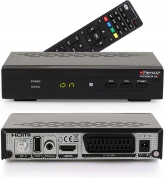 Тюнер SAT декодер DVB-S2 Opticum NYTROBOX AX 1080p