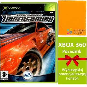Xbox CLASSIC NFS NEED FOR SPEED UNDERGROUND 1 и Xbox CLASSIC NFS NEED FOR Speed UNDERGROUND