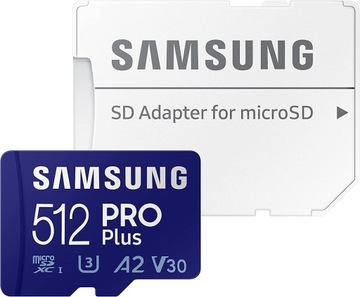Карта пам'яті microSD Samsung Pro Plus 512 ГБ