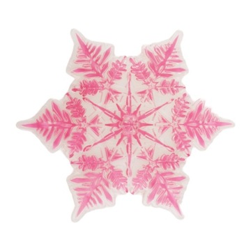 Snowboard Stomp Pad протиковзка прозора Сніжинка Stomp Pad для Pink