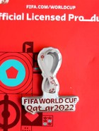 Значок Чемпионат мира Катар 2022 логотип надпись